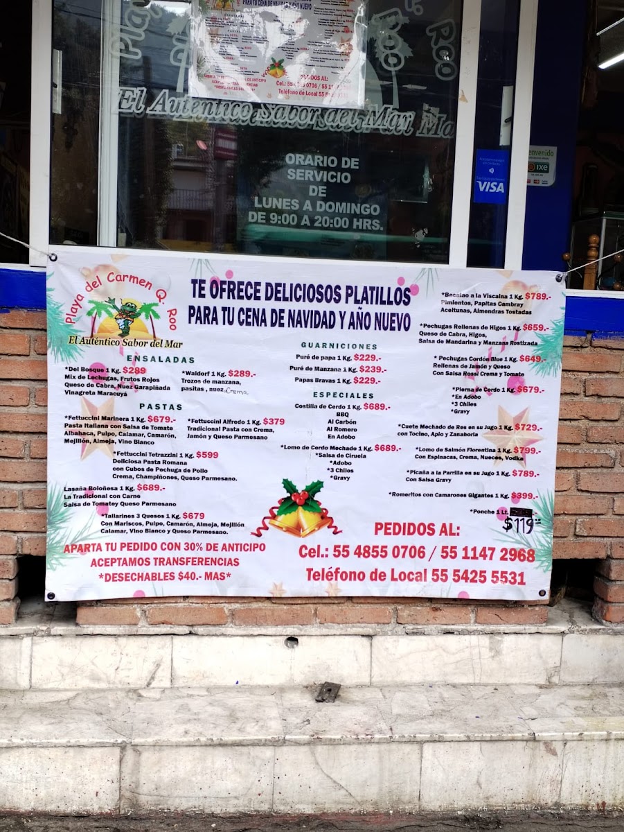 Playa del Carmen Q. Roo II Menu - Image 5